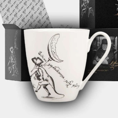 Бокал 450 мл ф-ма Вариации рис. Честному труженику, в подар.упак. (кост.фарф) 81.32259.00.1 (ЛФЗ)_16