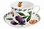 Чашка с блюдцем 0.48л 