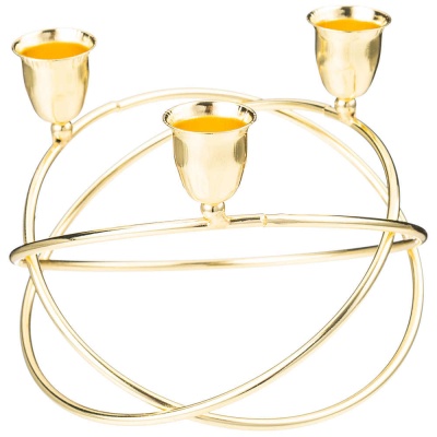 ПОДСВЕЧНИК НА 3 СВЕЧИ 14Х14Х12 см 120-227_8414738