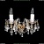 1410/2/G/V0300 Бра золото,белый 2x40 w, 21х30 см Bohemia Ivele Crystal Чехия_8800218