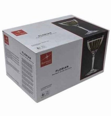 Florian креманка 240 мл (6шт) /Без декора/ Bormioli Rocco Италия 66337_9709513