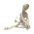 НР213 Статуэтка Балерина (фарфор)  в-7см_9300406