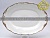 Блюдо овальное 32 см Анжелика Отводка платина_9704338
