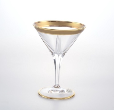 Fusion фужер для мартини 180мл (6шт) матовая полоса  RCR Италия 37330_9707959