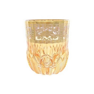Набор стаканов для виски 320 мл (6шт) TIMON Adagio Amber Gold Италия 43723_9708872