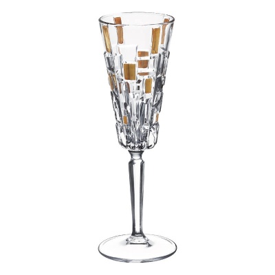 Etna Gold Набор бокалов для шампанского 190мл.6шт.Окошки RCR Art Design Италия 69487_9708265