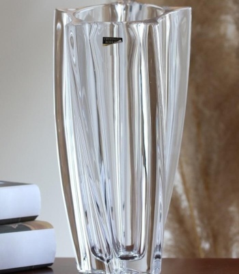 Ваза для цветов 25 см Yoko Crystalite Bohemia  Чехия 69539_9709616