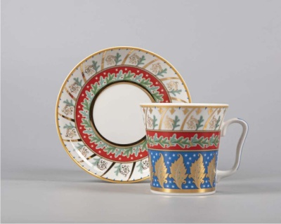 Бокал с блюдцем Ленинградский Новогодняя ночь 360мл 81.30699.00.1 ИФЗ_1600787