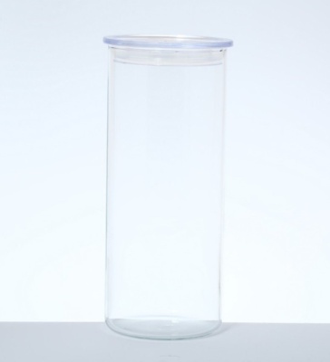 Банка 1,4 л для сыпучих продуктов с белой  крышкой Simax Чехия 32797_9708771