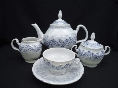 БЕР Бернадотт Чайный сервиз 6/15 декор 